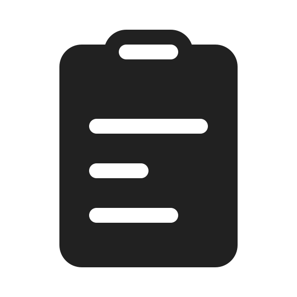 Ic Fluent Clipboard Text Ltr 20 Filled