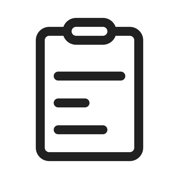 Ic Fluent Clipboard Text Ltr 20 Regular