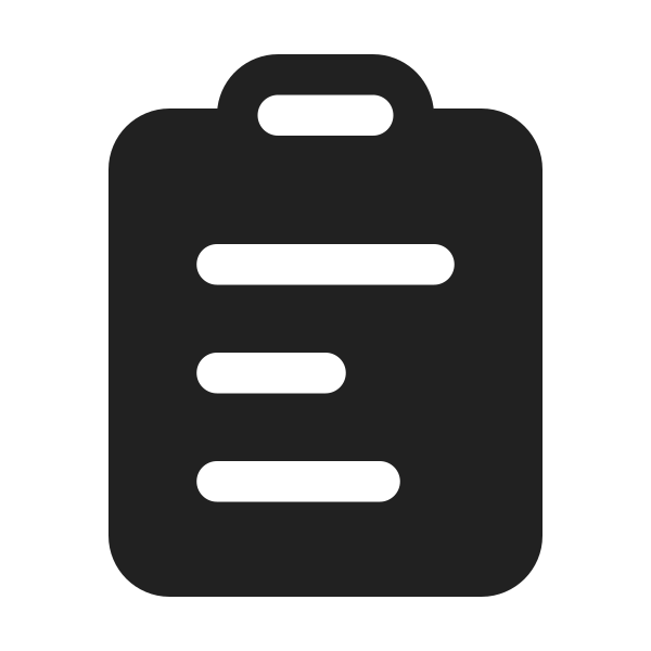 Ic Fluent Clipboard Text Ltr 24 Filled