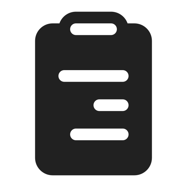 Ic Fluent Clipboard Text Rtl 16 Filled