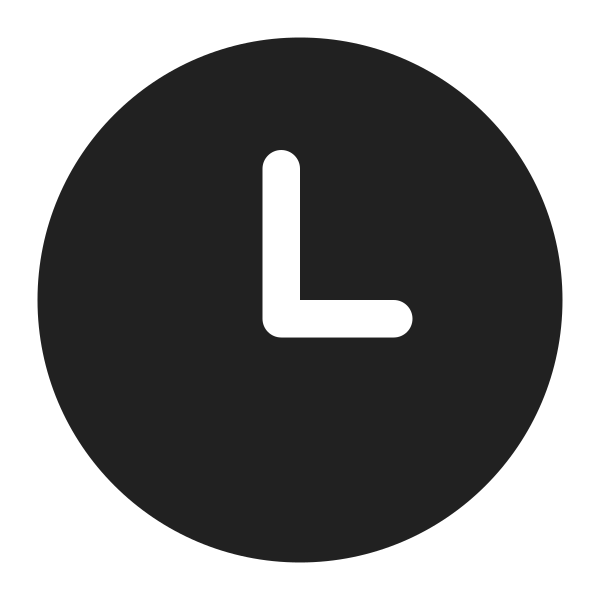 Ic Fluent Clock 16 Filled