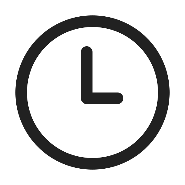 Ic Fluent Clock 24 Regular