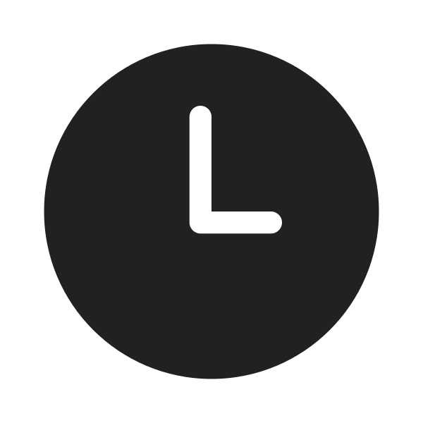 Ic Fluent Clock 48 Filled