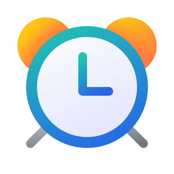Ic Fluent Clock Alarm 20 Color