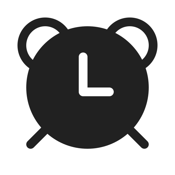 Ic Fluent Clock Alarm 20 Filled
