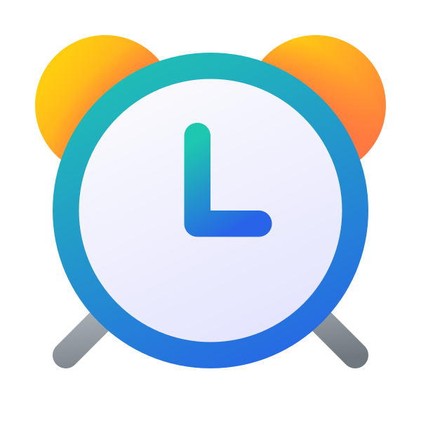 Ic Fluent Clock Alarm 24 Color