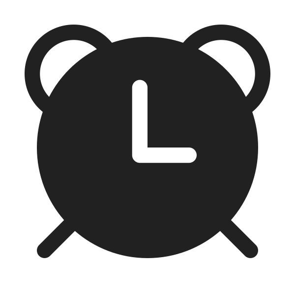 Ic Fluent Clock Alarm 48 Filled
