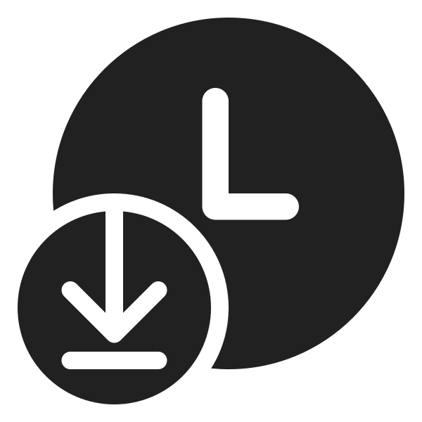 Ic Fluent Clock Arrow Download 24 Filled