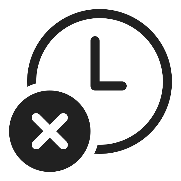 Ic Fluent Clock Dismiss 20 Regular