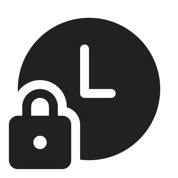 Ic Fluent Clock Lock 20 Filled
