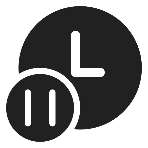 Ic Fluent Clock Pause 24 Filled