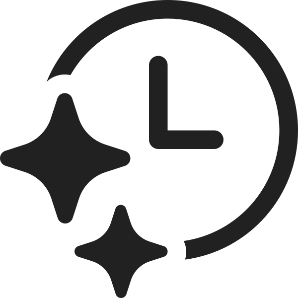 Ic Fluent Clock Sparkle 16 Regular
