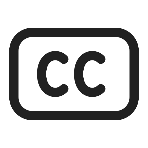 Ic Fluent Closed Caption 16 Regular