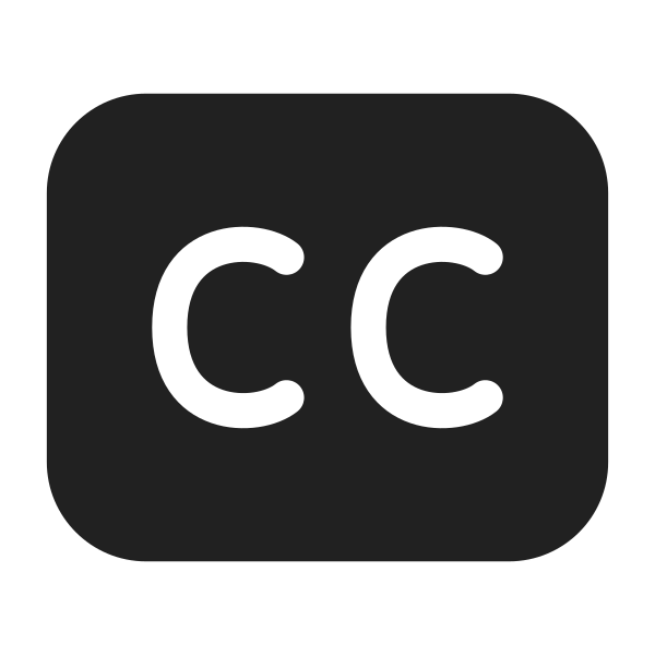 Ic Fluent Closed Caption 28 Filled