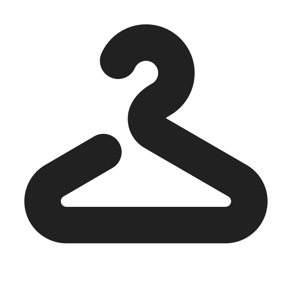 Ic Fluent Clothes Hanger 12 Filled
