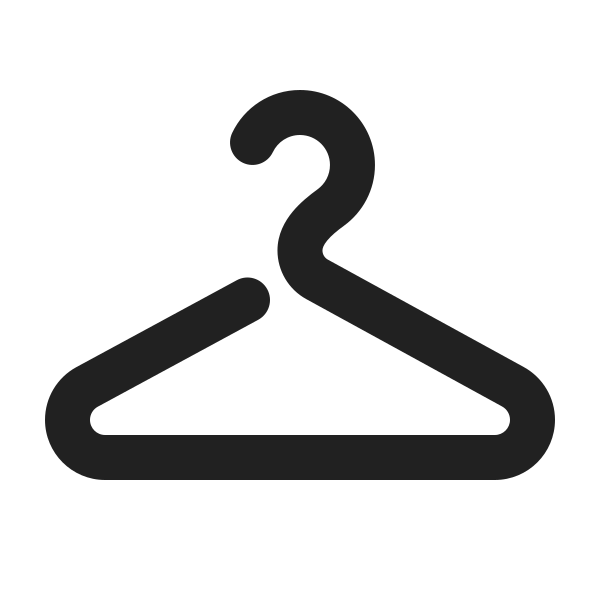 Ic Fluent Clothes Hanger 20 Filled