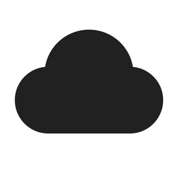 Ic Fluent Cloud 24 Filled