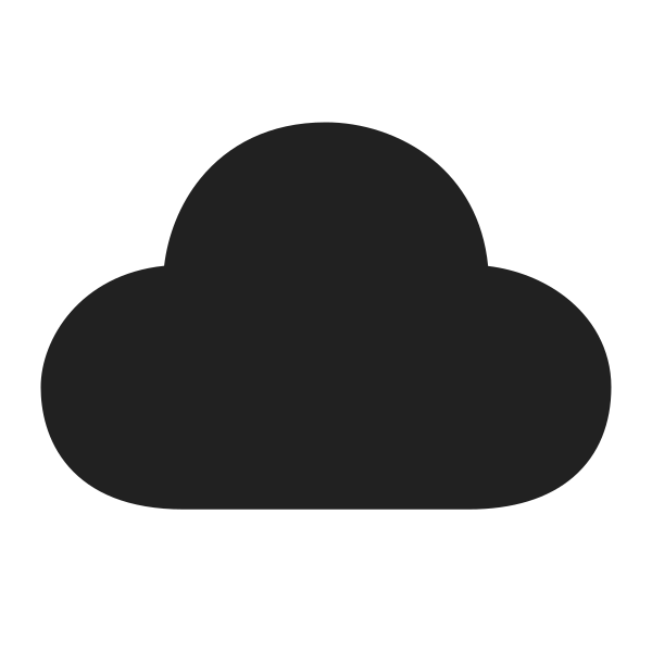 Ic Fluent Cloud 32 Filled