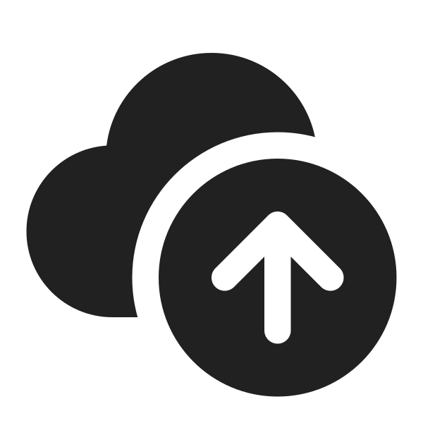 Ic Fluent Cloud Arrow Up 16 Filled