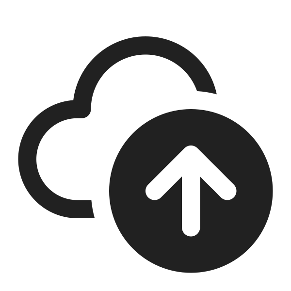 Ic Fluent Cloud Arrow Up 16 Regular