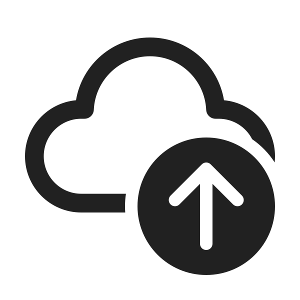 Ic Fluent Cloud Arrow Up 24 Regular