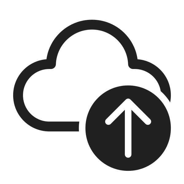 Ic Fluent Cloud Arrow Up 28 Regular