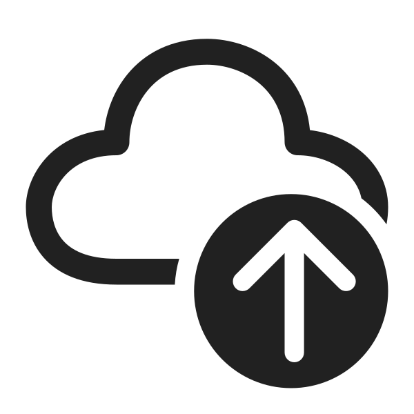 Ic Fluent Cloud Arrow Up 32 Regular
