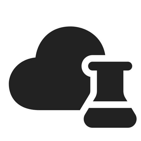 Ic Fluent Cloud Beaker 32 Filled