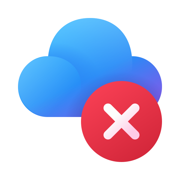 Ic Fluent Cloud Dismiss 20 Color