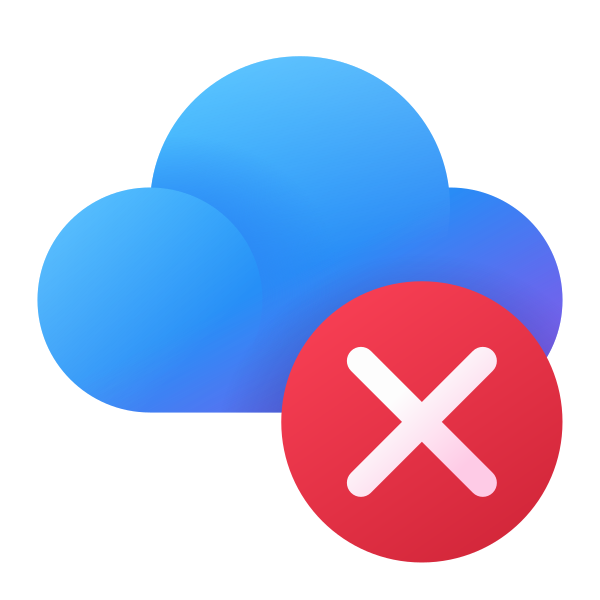 Ic Fluent Cloud Dismiss 32 Color