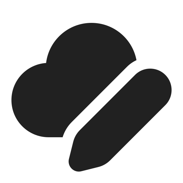 Ic Fluent Cloud Edit 16 Filled