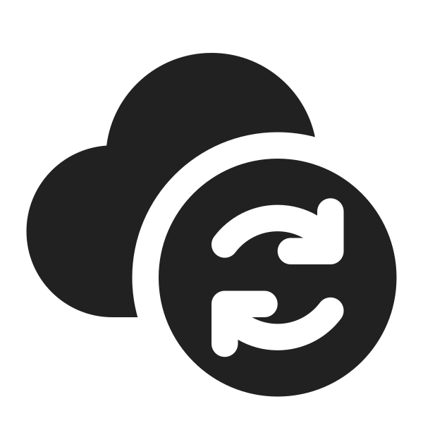 Ic Fluent Cloud Sync 16 Filled
