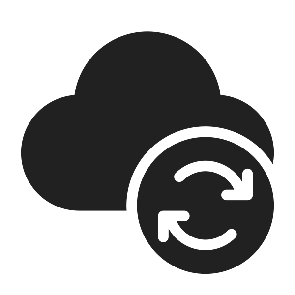 Ic Fluent Cloud Sync 28 Filled