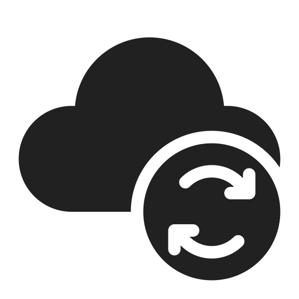 Ic Fluent Cloud Sync 48 Filled