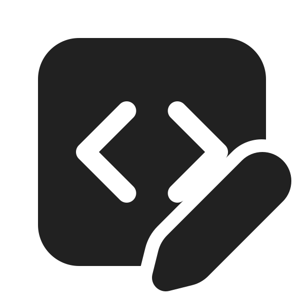 Ic Fluent Code Block Edit 24 Filled