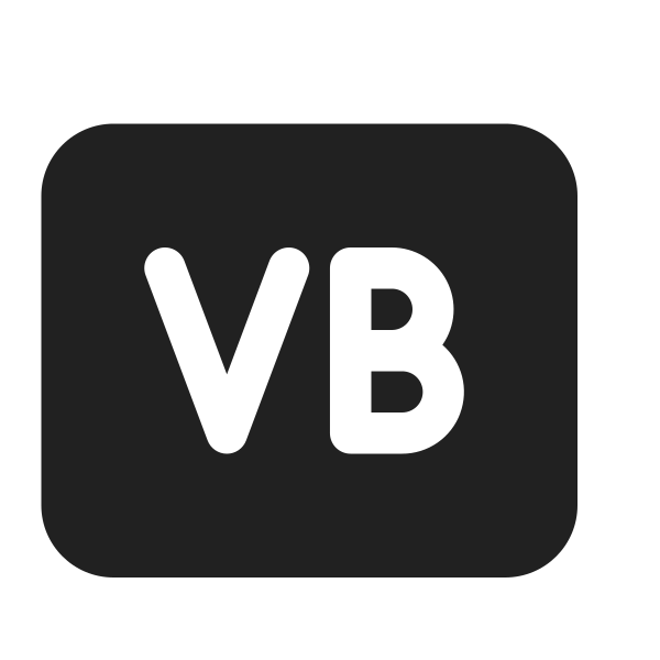 Ic Fluent Code Vb Rectangle 16 Filled