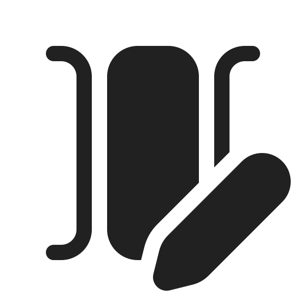 Ic Fluent Column Edit 20 Filled