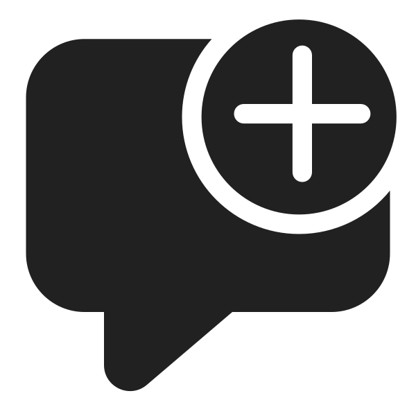 Ic Fluent Comment Add 32 Filled