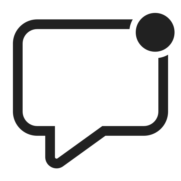 Ic Fluent Comment Badge 28 Regular