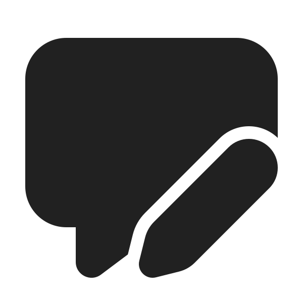 Ic Fluent Comment Edit 24 Filled