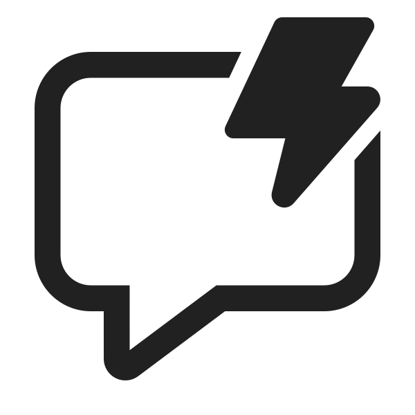 Ic Fluent Comment Lightning 24 Regular