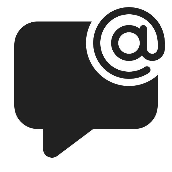 Ic Fluent Comment Mention 24 Filled