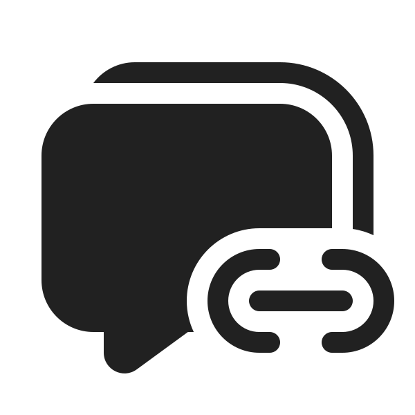 Ic Fluent Comment Multiple Link 20 Filled