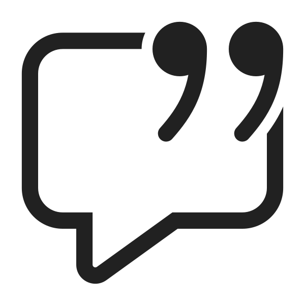 Ic Fluent Comment Quote 28 Regular