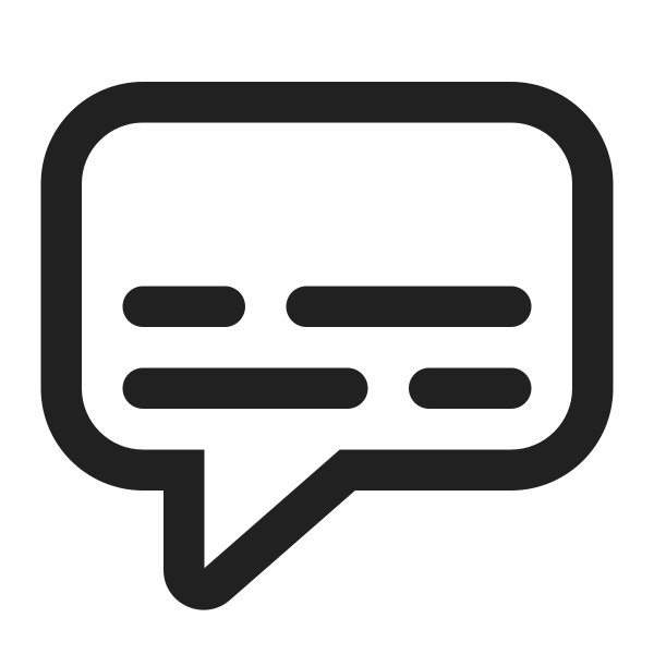 Ic Fluent Comment Text 16 Regular