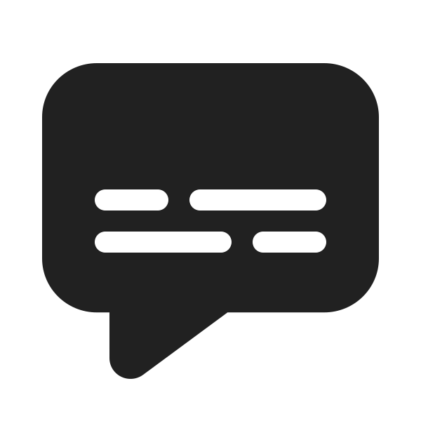 Ic Fluent Comment Text 20 Filled