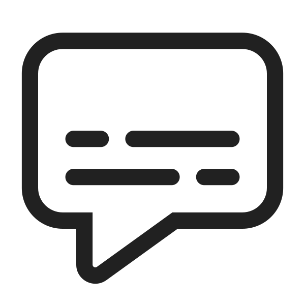 Ic Fluent Comment Text 28 Regular