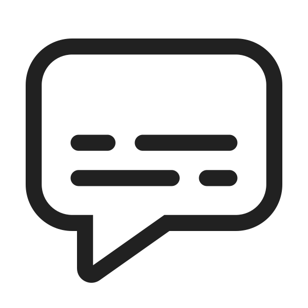 Ic Fluent Comment Text 48 Regular