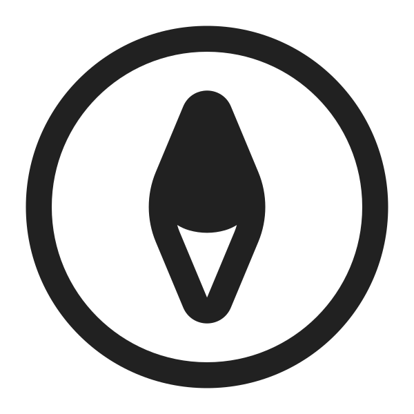 Ic Fluent Compass True North 16 Filled