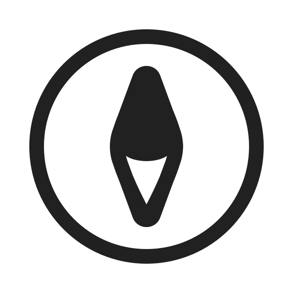Ic Fluent Compass True North 20 Filled